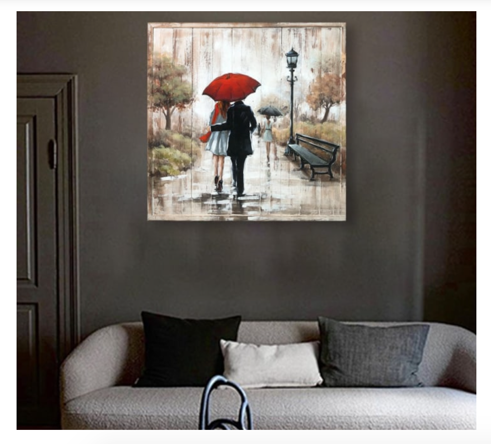 Romantic Stroll Wall Art