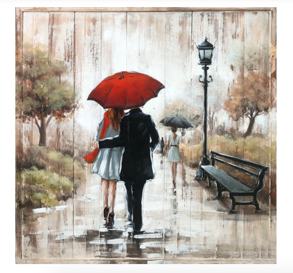 Romantic Stroll Wall Art