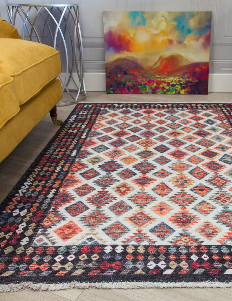 Modena Rug Modena Inca – Multicoloured Rug – Roemer Furniture