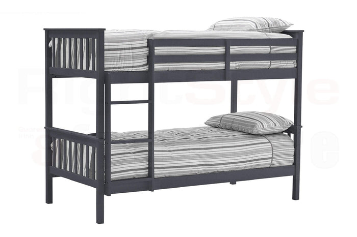 Grey Single bunkbed