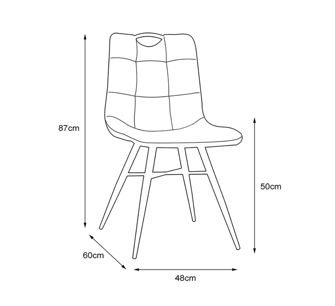 Ezra Dining Chair - Tan