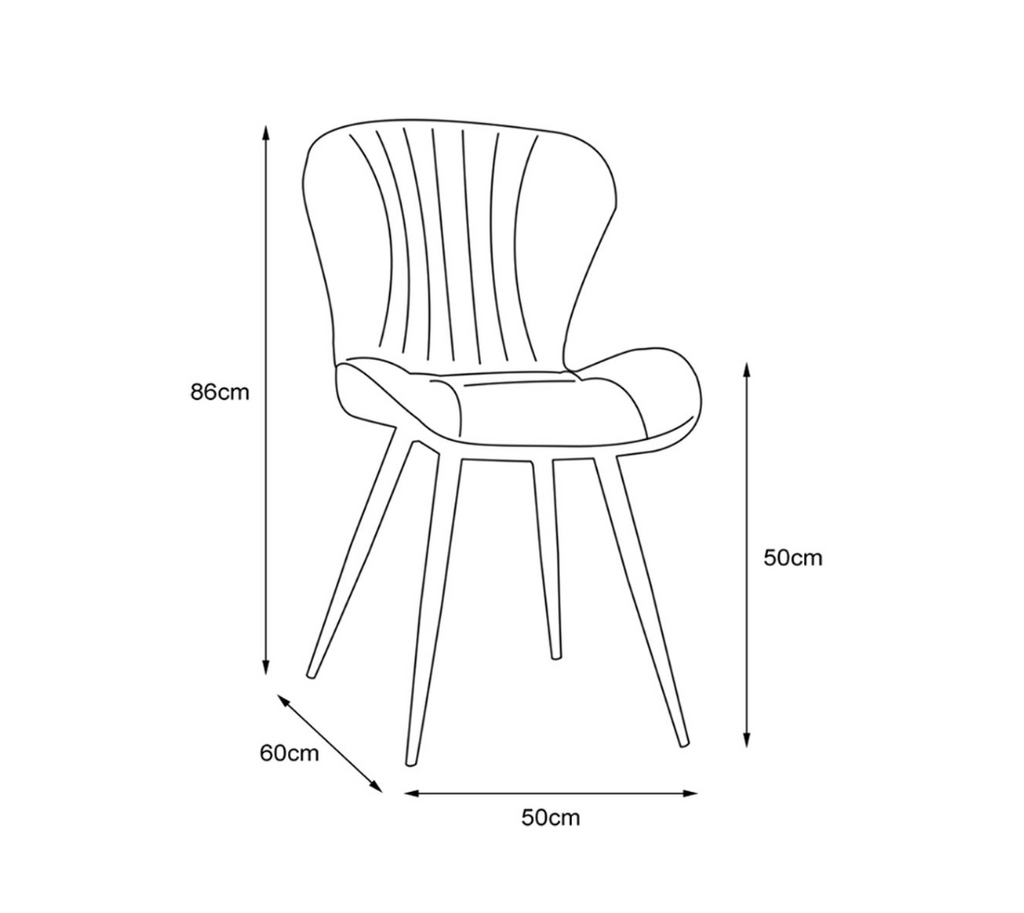 Hunter Dining Chair - Tan