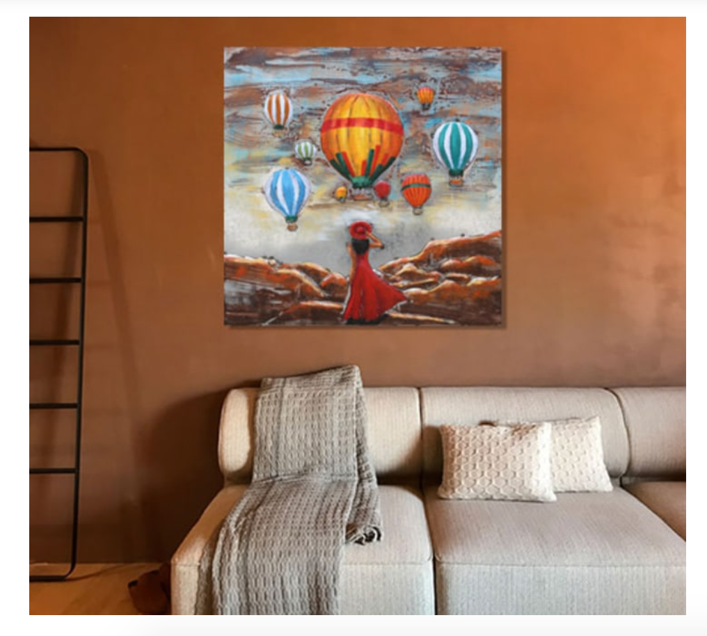 Turkish Sky - 3D Metal Wall Decor