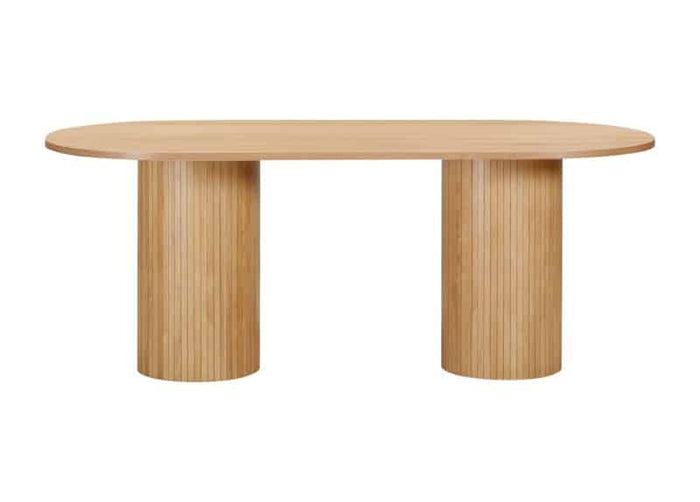 Vermont 2m Oval Dining Table