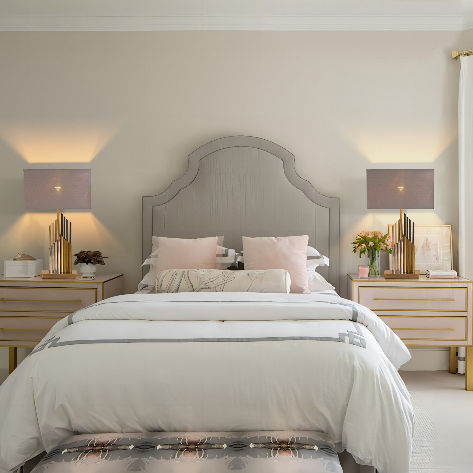 Verona Gold & Black Lamp