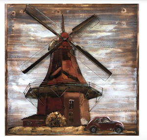 Windmill Breeze Wall Art