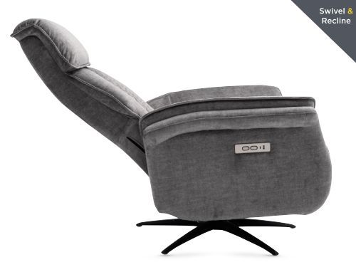 Evoque electric swivel chair