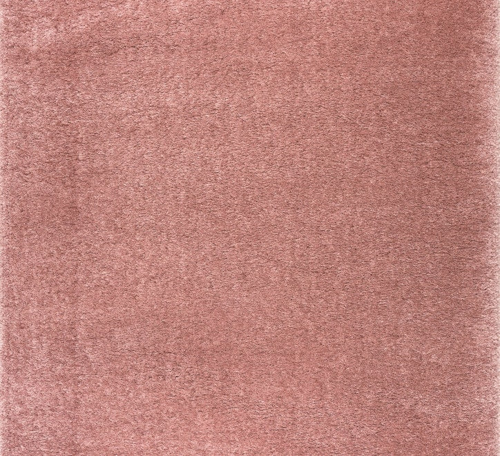 pink plush rug