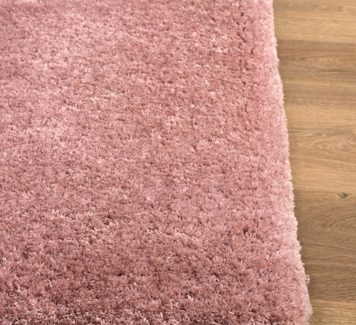 up-close pink rug