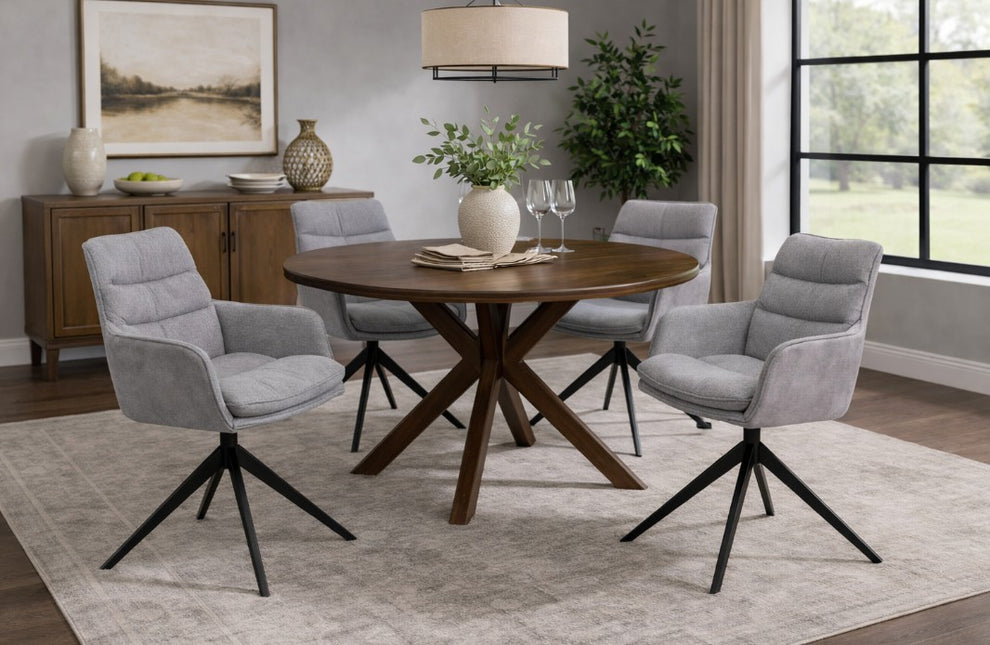 Carly 360 Swivel Dining Chair