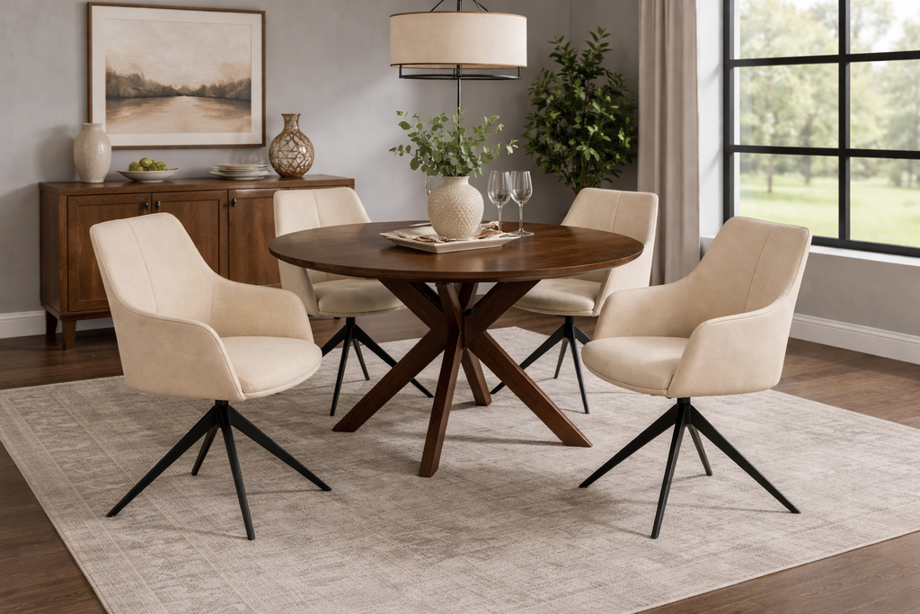 Anya 360 Swivel Dining Chair