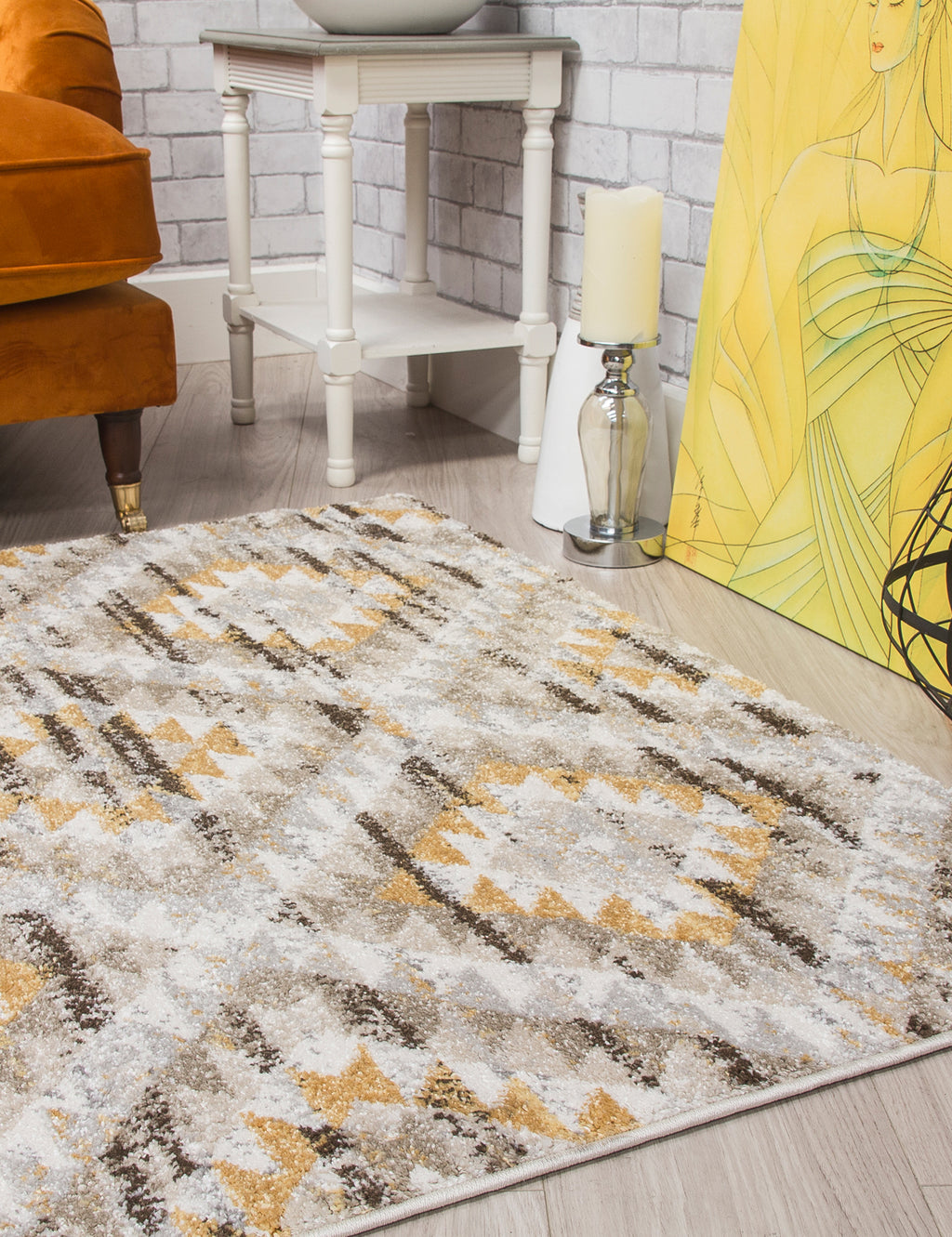 Ardenne Azteca Ochre Rug