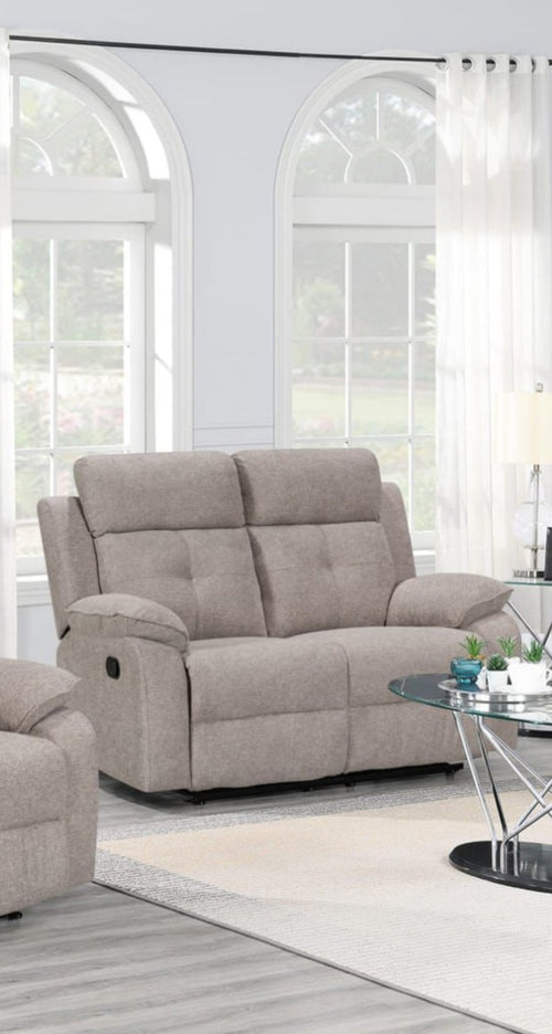 Abbey Recliner Sofas – Light Brown