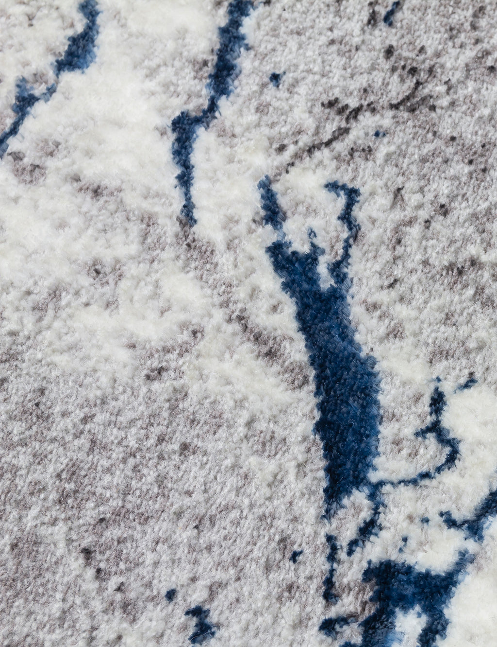 Glitz Marble Blue Rug