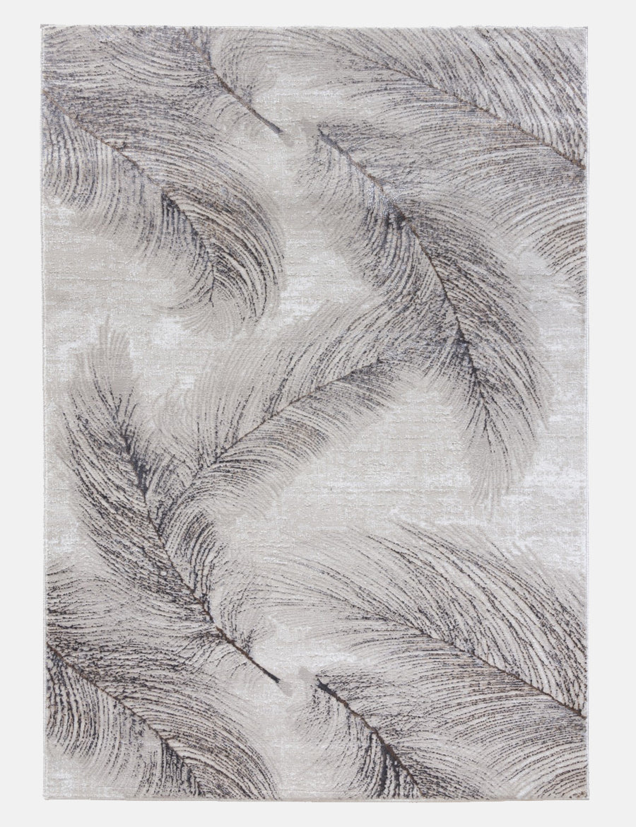 Boutique Plumes Beige Rug