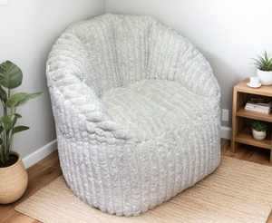 Milano Beige-cream Soft Beanbag