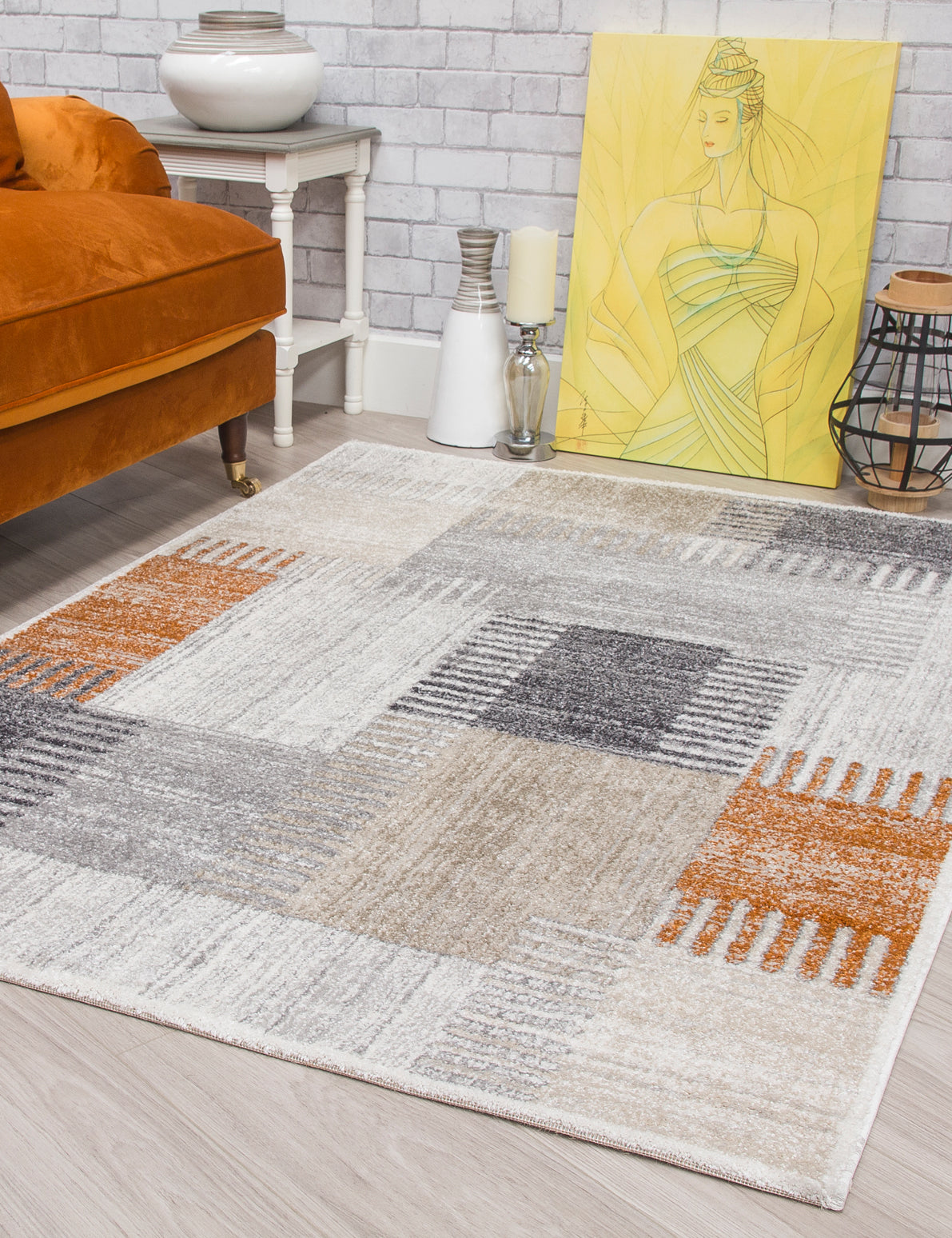 Ardenne Deco Pumpkin Rug