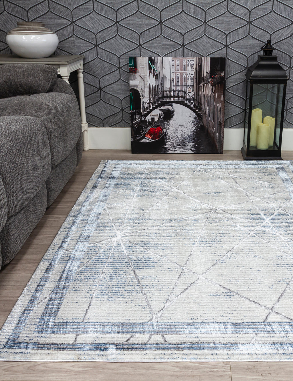 Glitz Art Deco Blue