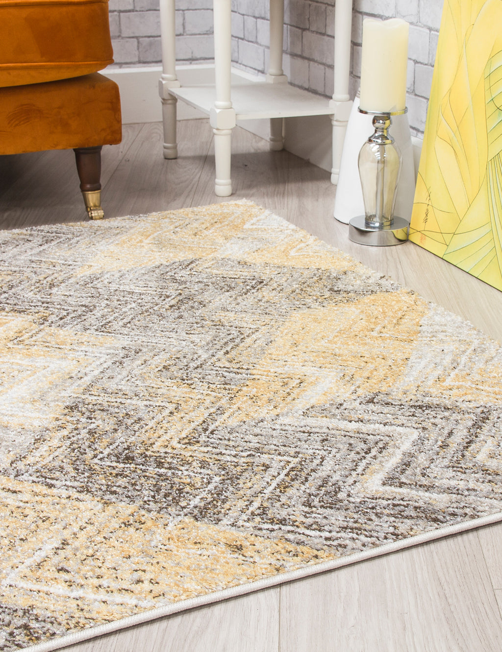 Ardenne Chevy Ochre Rug