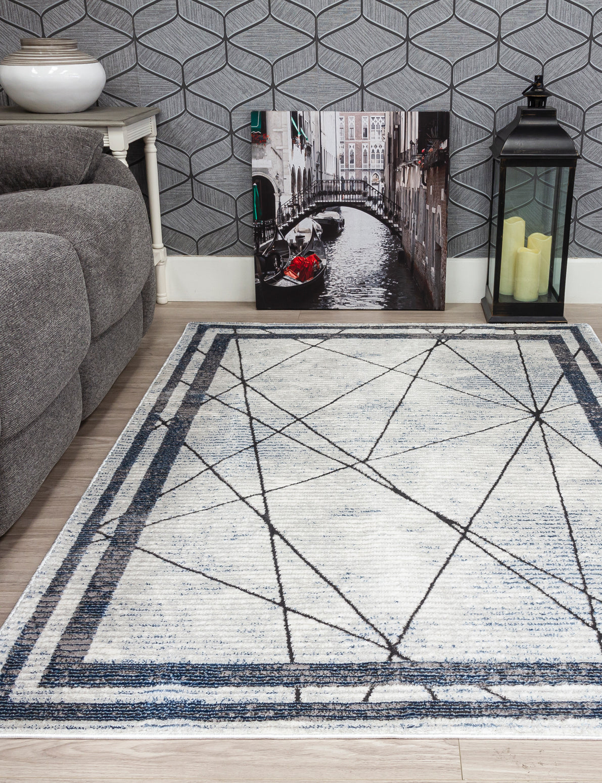Glitz Art Deco Blue