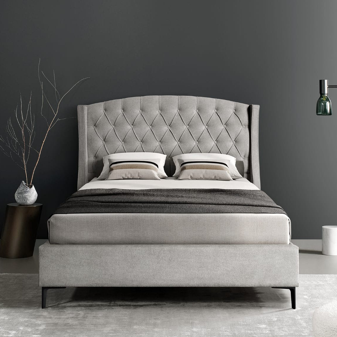 Windsor Fabric Bed Frame (available in 4'6", 5' and 6')