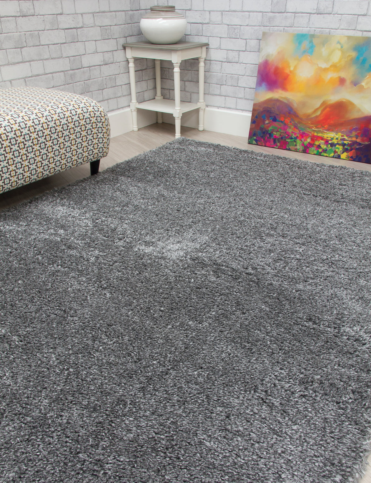 Dream Shaggy Dark Grey Rug