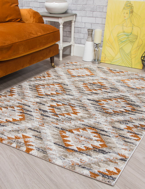 Ardenne Azteca Pumpkin Rug