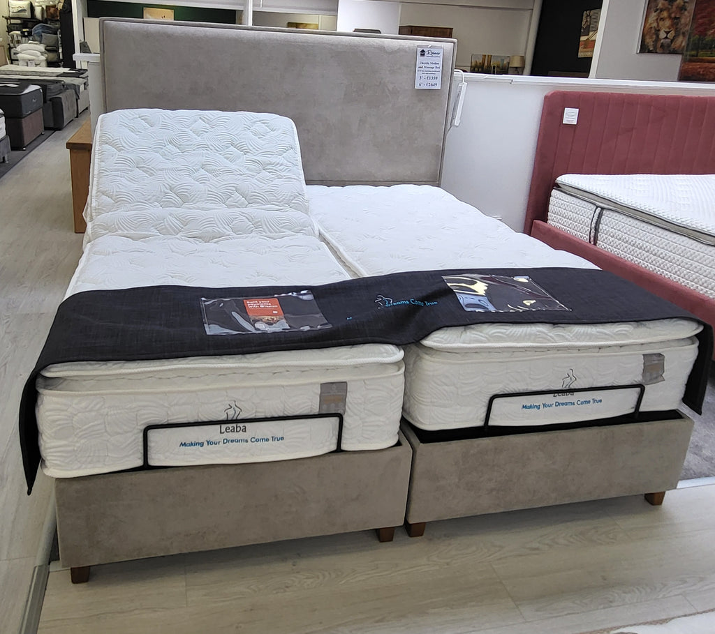 Electric Motion and Massage Full Bed Set
