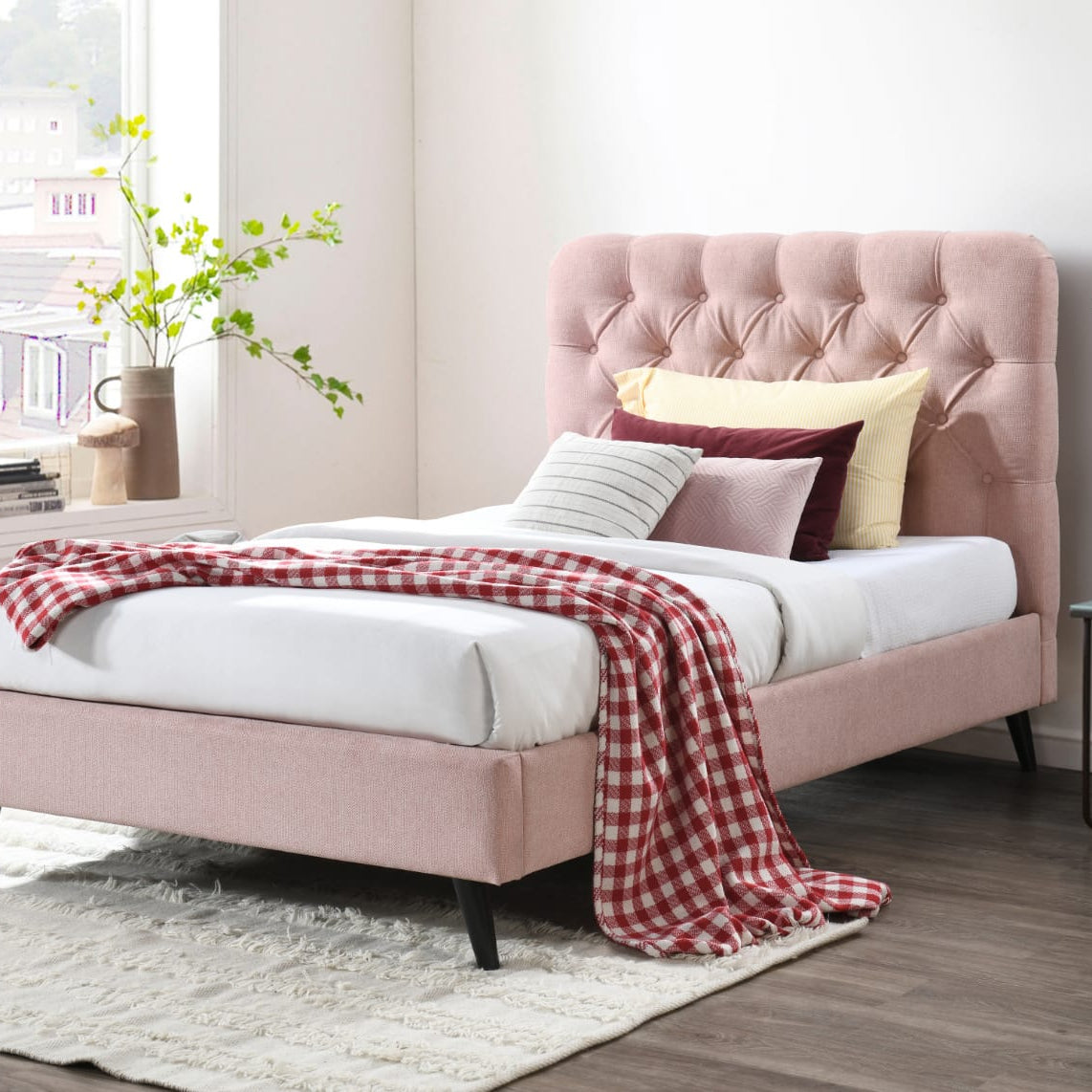 Penelope Fabric Bed Frame (3')