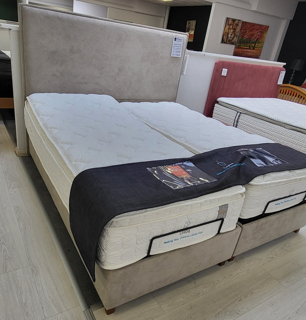 Electric Motion and Massage Full Bed Set