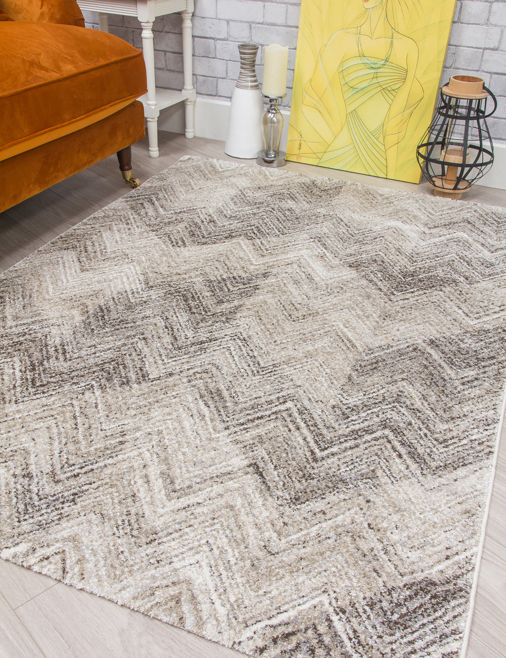 Ardenne Chevy Greige Rug