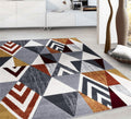 Mason Rug - 100 Grey Orange