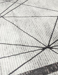Glitz Art Deco Grey Rug
