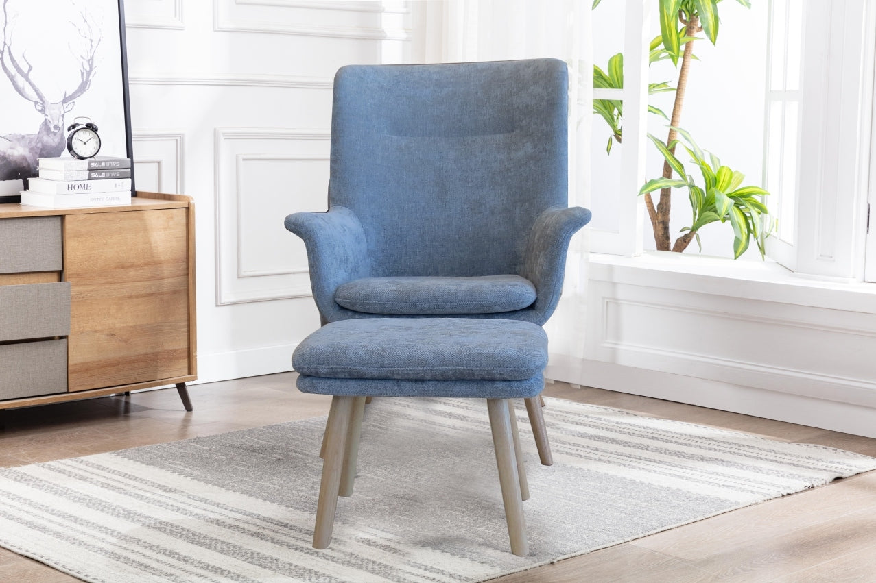 Lennox Static Chair and Foot Stool