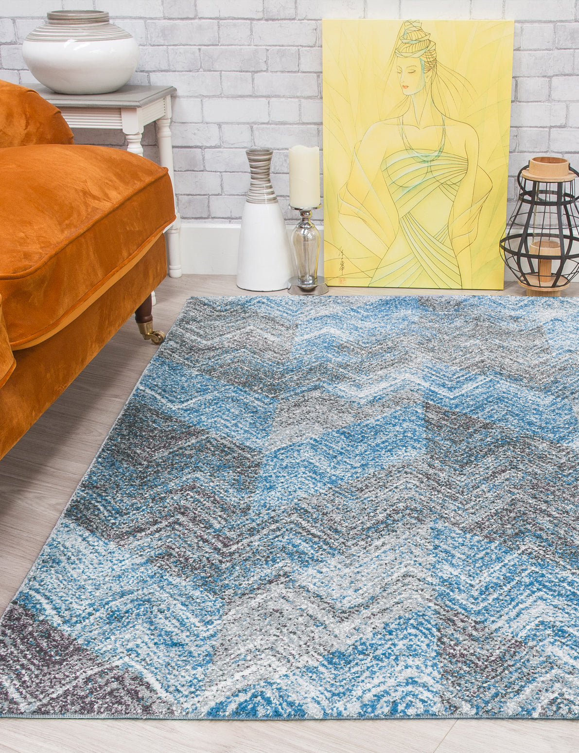 Ardenne Chevy Blue Rug