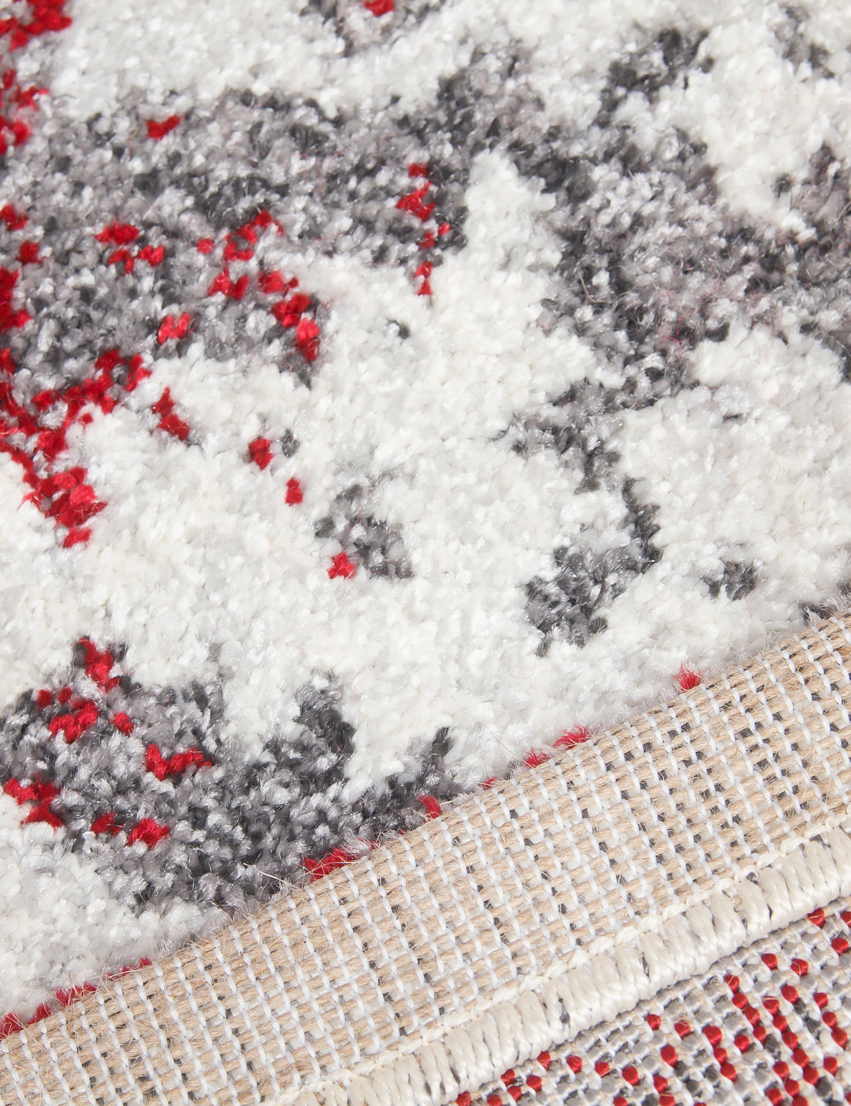 Antika Medallion Red Rug