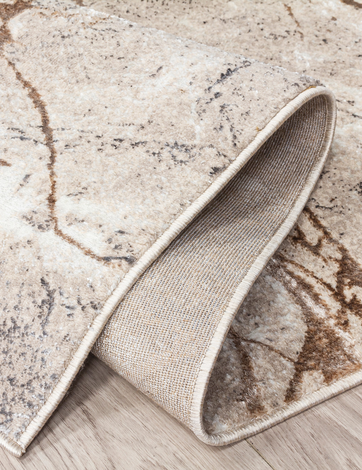 Glitz Marble Beige Rug