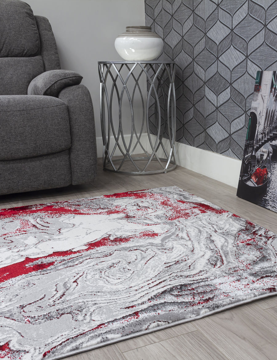 Boutique Vivid Red Rug
