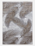 Boutique Plumes Grey Rug