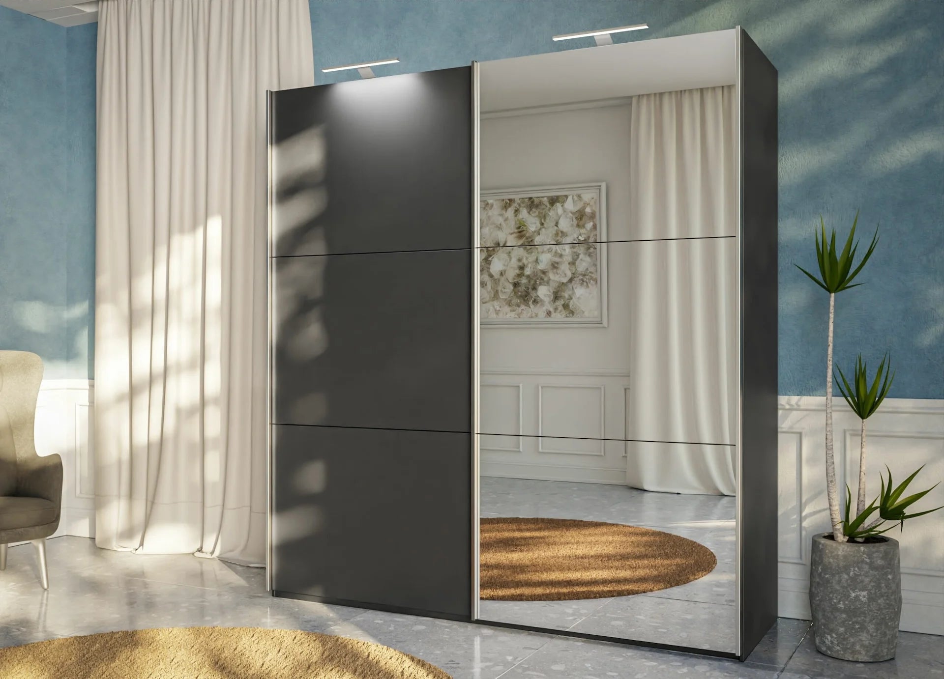 Vigo 2Meter Sliderobe