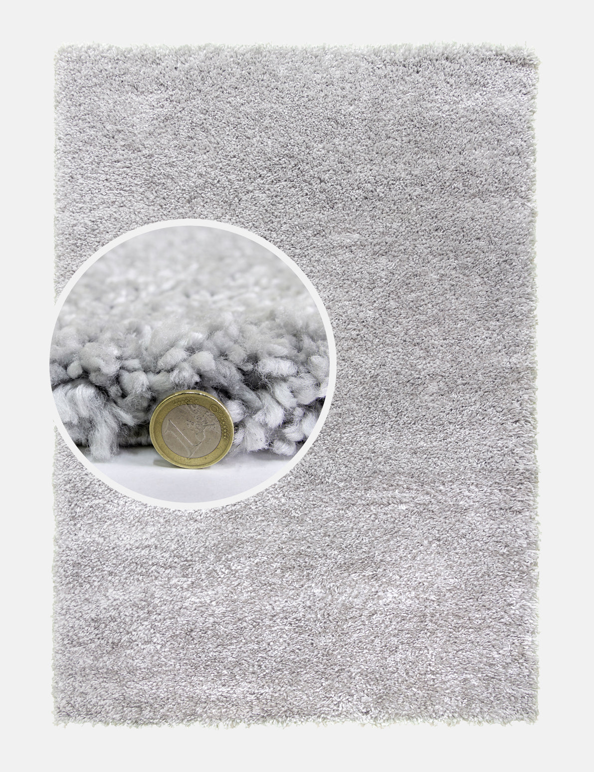 Dreams Shaggy Light Grey Rug