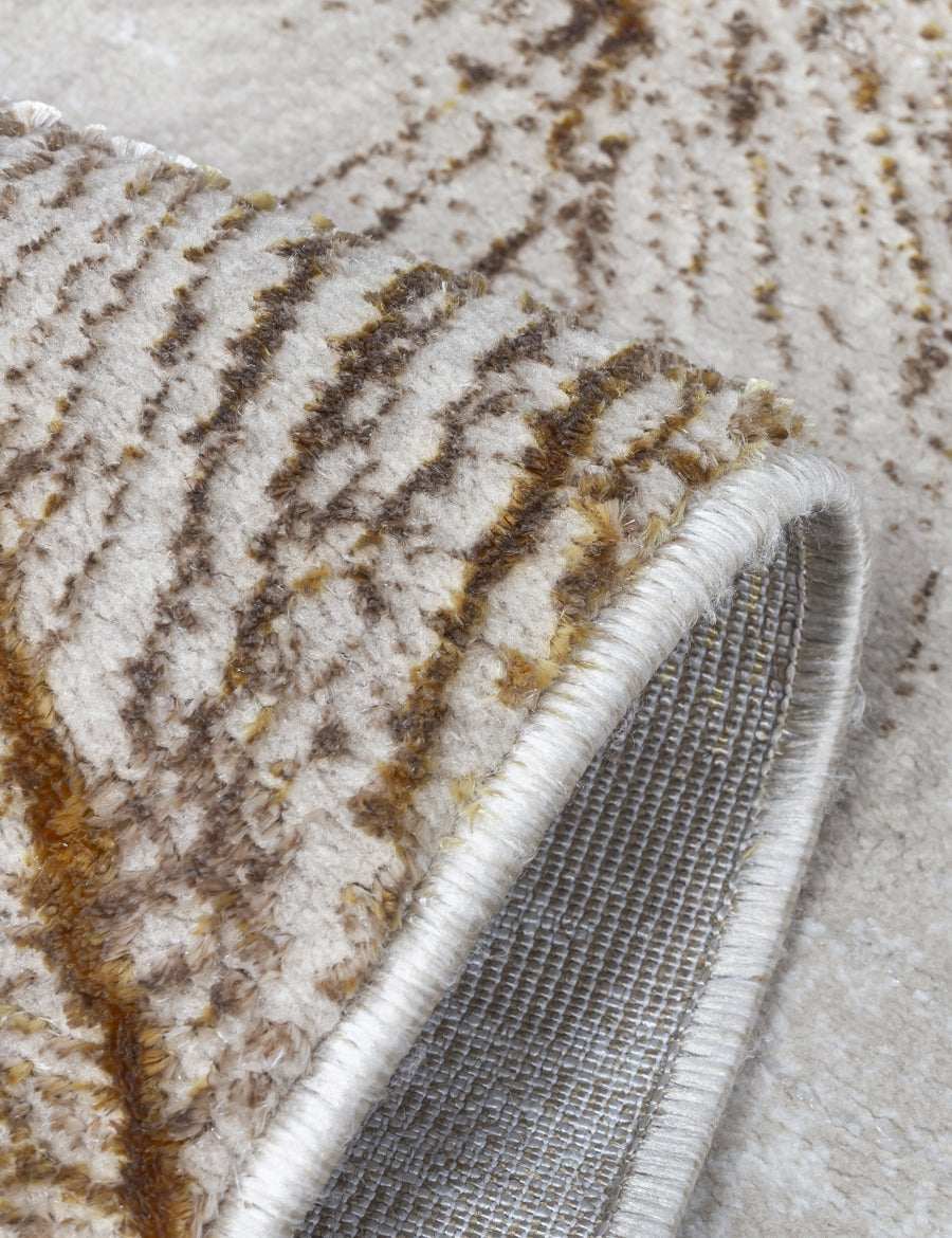 Boutique Plumes Ochre Rug