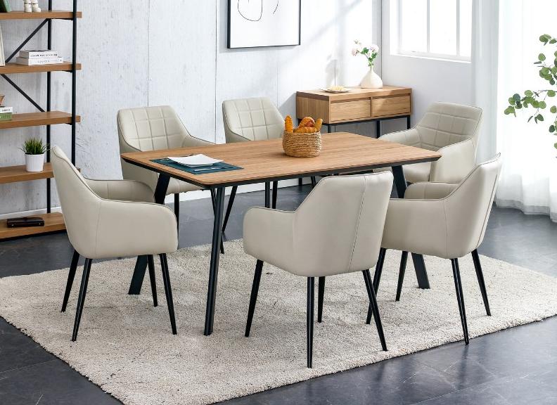 Erik Rectangular 1.6m Dining Table