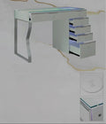 GLAMOUR Mini Vanity Desk- 6 Storage Drawers