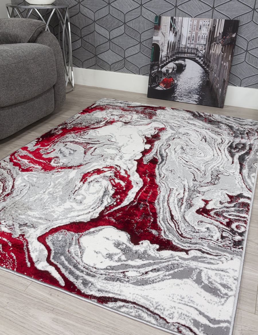 Boutique Vivid Red Rug