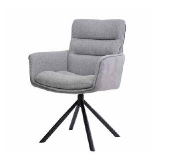 Carly 360 Swivel Dining Chair