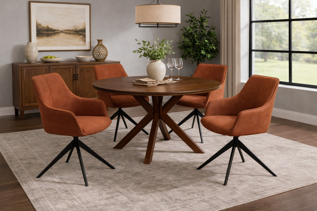 Anya 360 Swivel Dining Chair