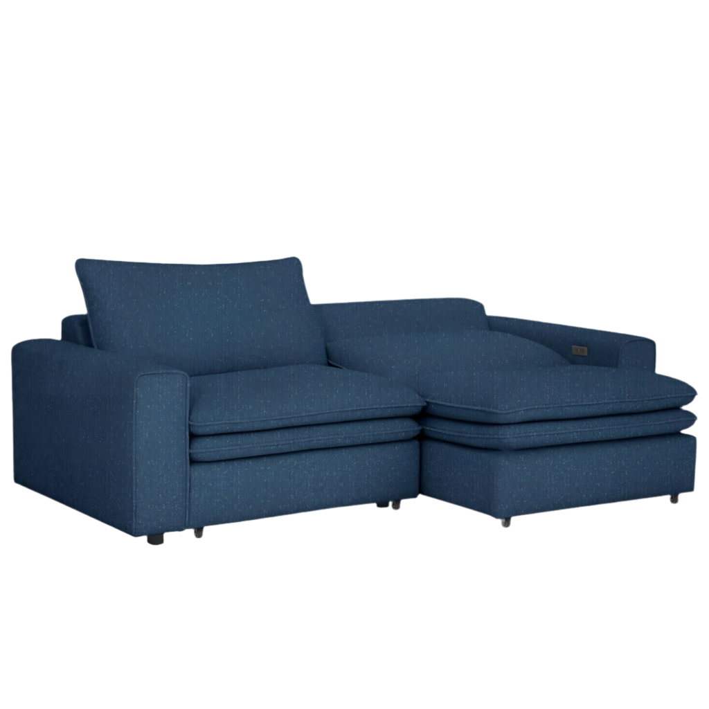 Rome Navy Electric Sofabed