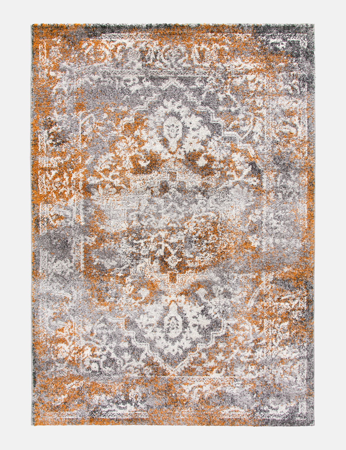 Antika Medallion Pumpkin Rug