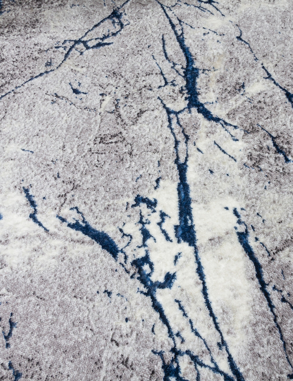 Glitz Marble Blue Rug